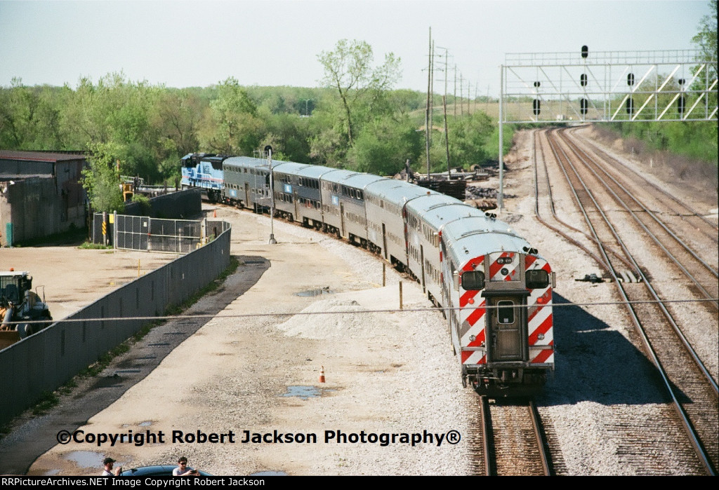 rear of Metra